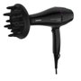 Philips Drycare Advanced Pro - Secador de Pelo Profesional 2200W con Motor AC, Tecnología Iónica, Difusor y Boquilla Concentradora, 6 Velocidades, Aire Frío, Negro